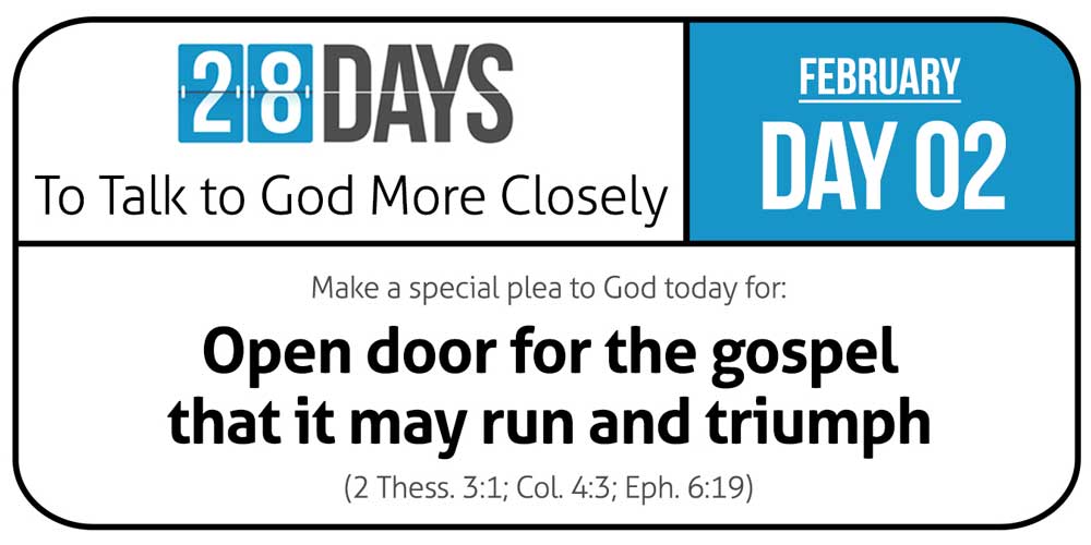 02-Open-door-for-the-gospel-that-it-may-run-and-triumph